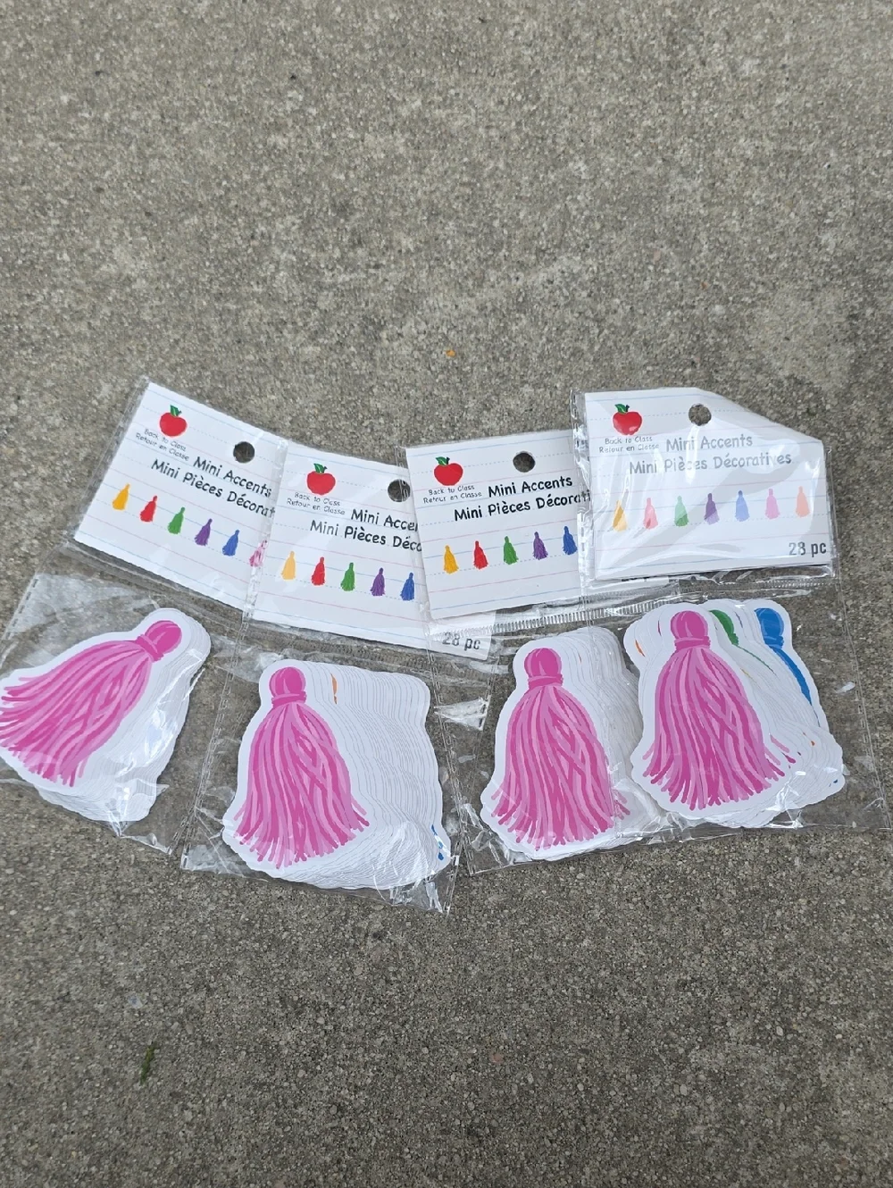 ASSORTED  Tassel Party Confetti - Pack of Decorative Pieces